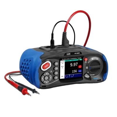 DT-6650 Multifunction Installation Tester Used Insulation & Earth Resistance Loop Measuring & Analysing Instruments