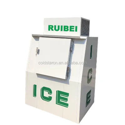Commercial Ice Bin Freezer Ice Bag Storage Box Outdoor Digital Equipment Ice Merchandisers Freezer