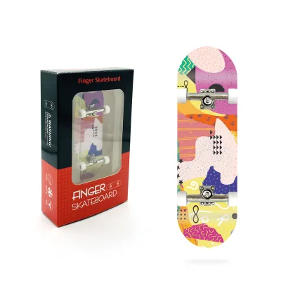 Wholesale Mini Flat-Plate Fingerboard Bat Board Eco-Friendly Adults' Small Finger Skateboard Accessory