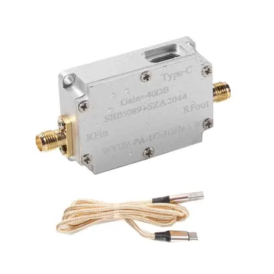 Microwave unidirectional amplifier SBB5089+SZA2044 2.4GHz 1W 30dBm RF power amplifier