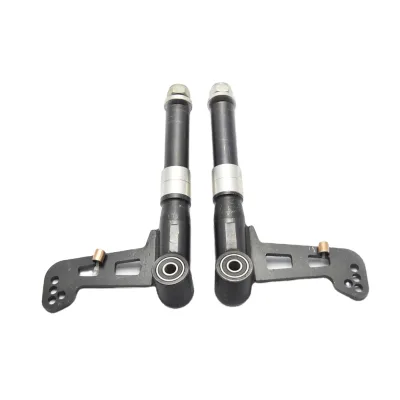 BRUNO Customized CNC Anodized Aluminum Hydraulic Brake Pedal with Steel Frame for Go Kart-Adjustable