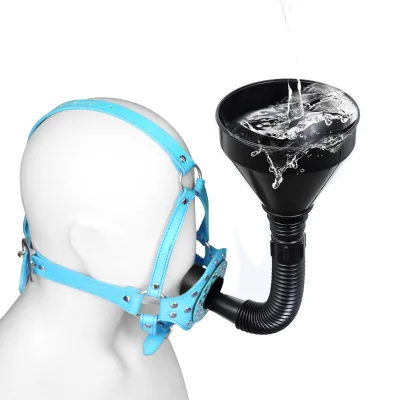 Couple Flirting Toy with Toilet Plug SM Mouth Gag