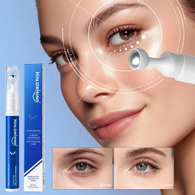 HALORINNA Firming Lifting Eye Cream 15g Caffeine Niacinamide Infused Improve Eye Puffiness Relieve Eye Fatigue Daily Eye Care
