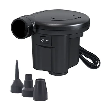 Factory Hot Sale High Power 60W Portable Outdoor Electric air Pump pp Material Durable Multi-function air Pump for air Tent