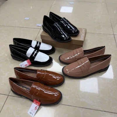 Spring Season New Style Casual Lazy One-piece Slip-on Design Flat Shoes
