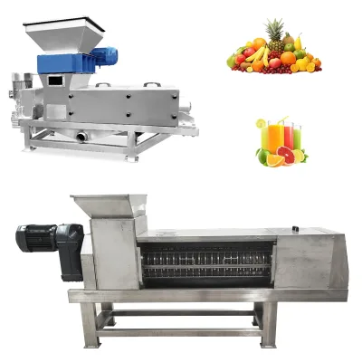 Double Screw Cold Press Coconut Extractor Machine Cocopeat Press Machine Food Waste Dewatering Screw Press Machine