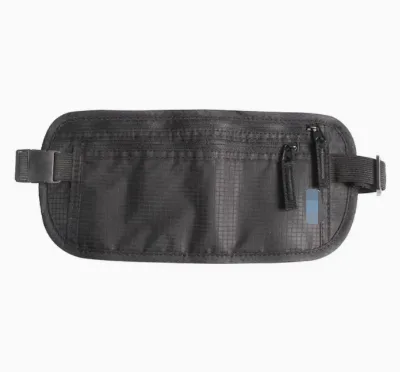 BSCI GRS Secure RFID Waist Bag Passport Holder