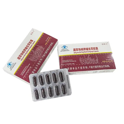 Multi Herbal Complex Cordyceps Capsules Men All-in-one Daily Wellness Supplement