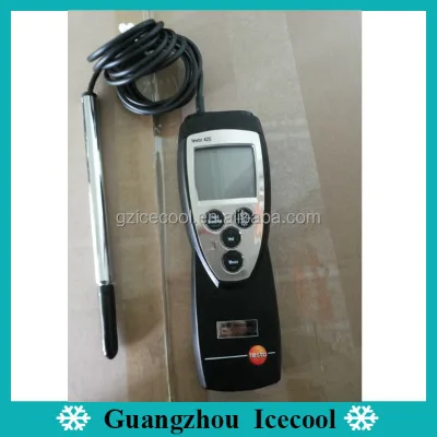 Germany Testo Brand High Accuracy Digital Hot Wire Anemometer TESTO 425