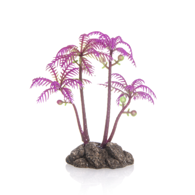 Fish tank Decoration - Realistic Aquatic Plants, Coconut Trees, Aquarium Backdrop Accessories for Micro Landscape Design