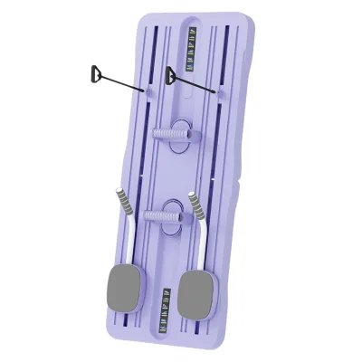 Duolite Adjustable Multi-Purpose Foldable Pilates Reformer Board 5 1 Sliding Board for Pilates Studio and Body Reformer Set