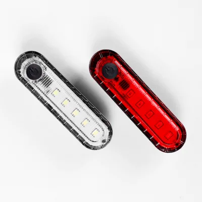 OEM USB Rechargeable LED Bicycle Rear Lamp Waterproof Safety Warning Bike Taillights Battery Powered