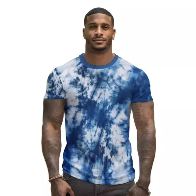 T-shirt Trendy 100% Cotton 300Gsm Good Quality Heavyweight Tie Dye T-shirts