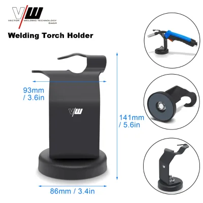 VECTOR ARC Adjustable TIG MIG CUT Welding Torch Holder Strong Magnetic Base Welding Stand for MIG Gun Torch Strings Stahl Werk