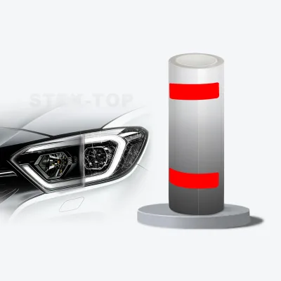 TPU Car Headlight Film Anti Scratch Color Change Wihte to Black purple Good Quality Car Film Warranty 8 Years 0.3*15m