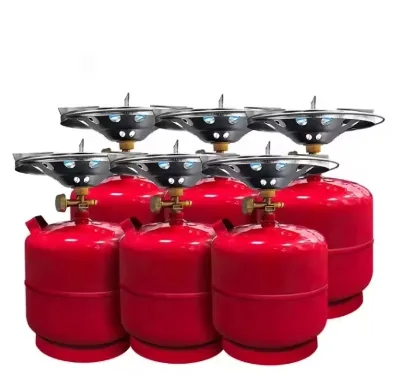 3kg Portable High Pressure Steel LPG Gas for Vessel Refilled Sales