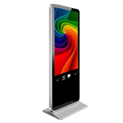 50 Inch Dual Lcd Screen Display Advertising Lcd Display Kiosk for Running Website Totem Digital Payment Stand Digital Signage