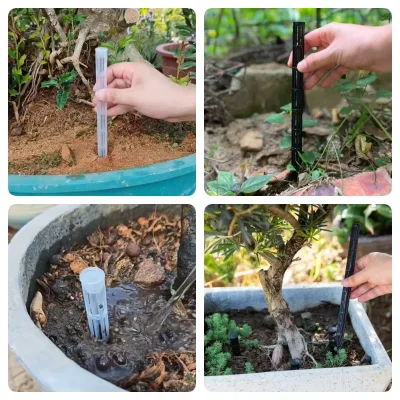Potted Plants Root Aeration Tubes White Drainage Pipe Soil Air Circulation Tubes for Preventing Root Rot