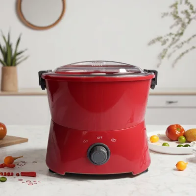New Style Household Electric Potato Peeler Automatic Potato Peeler Potato Peeling Machine Rubber Feet for Firm Base