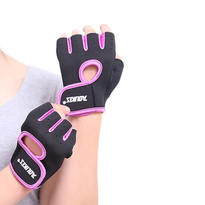 Professional Fitness Gloves Non-Slip Yoga Exercise Half Finger Men Women Power Weight Lifting Hand Protector Cycling Accessory