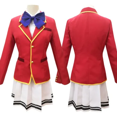 Welcome to the Classroom of Elite Horikita Suzune Cosplay Costume Cosplay Clothing College Style Polyester Material for Ages 14+