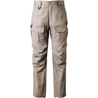 Custom Outdoor Waterproof Men's Cargo Hiking Pants Multi Functional Pockets Breathable Hunting Pants Windproof Mountain Trousers