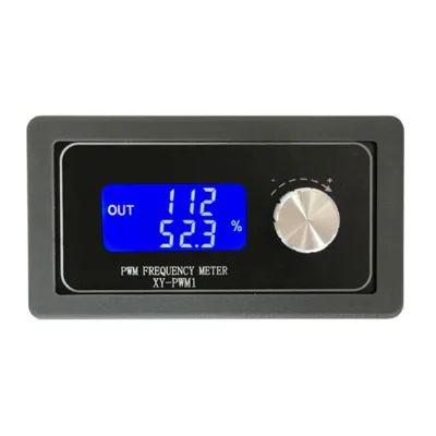 New PWM Signal Generator Frequency Meter Adjustable Duty Cycle Square Wave Output 1Hz-150KHz LCD Backlight Panel Meter XY-PWM1