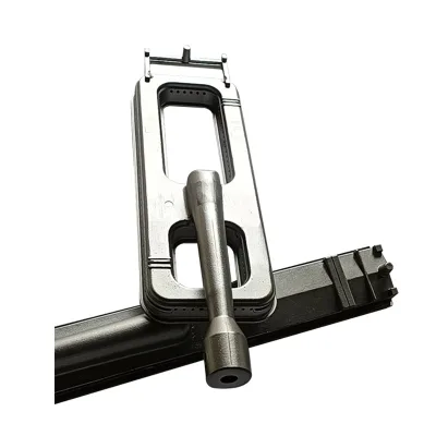 Dual Blade & Bar Type Camping Stove 304 Stainless Steel Cast Burner System with Flame Jet Tube & Grill Grate Gas Power Source