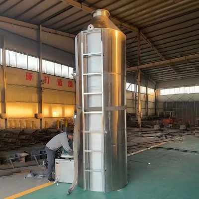 Wet Scrubber Corrosion-resistant Wastewater Treatment Plants Acid Gas Neutralization Particulate Matter Reduction