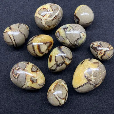 Wholesale Polished Crystal Oval Eggs for Home and Holiday Crystal Decoration