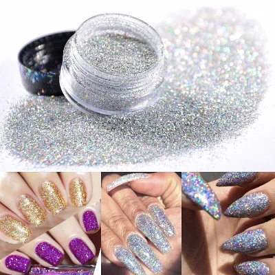 Silver Body & Hair Glitter Gel with Stunning Shimmer Long Lasting Non-Toxic Formula Easy Apply 15ml for Daily Glam Looks
