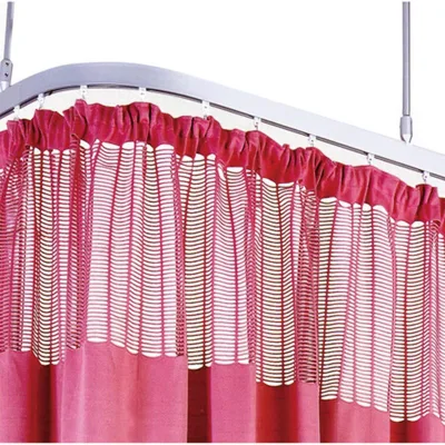 Factory Direct Eco-friendly Emergency Room Usage Salon Shower Room Curtain Tracks