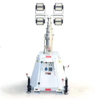 Stadion Light Outdoor Solar Lamp Pole Led Lighting Towers DC 12V Solar Power IP67 80 Solar Generator 1500w on Cart 150 50000