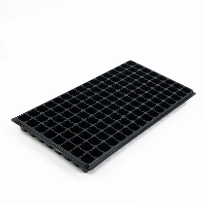 Hydroponics Barley Planting Tray Deep Drainage Seed Tray for Seedlings 128 Cells Seed Tray