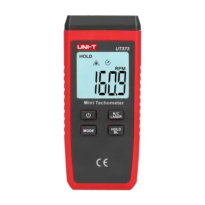 UNI-T UT373 Mini Digital Laser Tachometer Non-Contact Tachometer RPM Range 10-99999RPM Tachometer Odometer Backlight