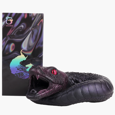 New Hot Desidn Creature Fashion Masturbators with Violet Shade Serpentress Single Channel Male Masturbators for Men Sex