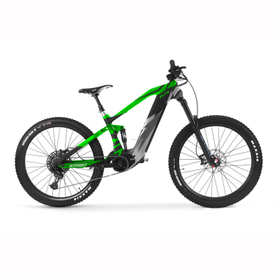 Ready to Ship Sram 12 Speed 500W Mid Drive Bafang Motor Carbon Electric Mountain Bike Rockshox Yari Front Fork 29 Inch Cycle