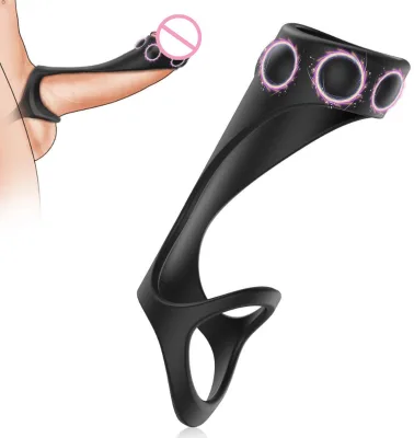 Hot Selling Silicone Soft Cock Rings for Men, Adult Sex Toy Flexible Penis Rings