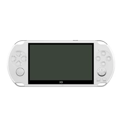 Rechargeable 5.1 Inch New Portable Retro Handheld Mini Video Game Console for Tv X9 for Game/vedio/e-book