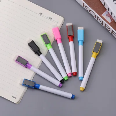 Whiteboard Marker for School Teachers Office Leadership Meetings Writing Erasable with Magnet