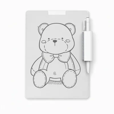 Custom School Student Kids Dry Erase Desk Mini Paint Whiteboard Desktop Microcapsule Magnetic Whiteboard
