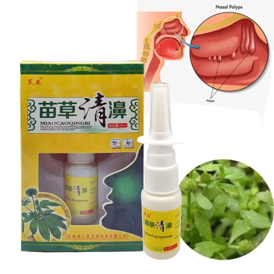 Fuyou Miaocaoqingbi Chinese Herbal Nasal Spray Nasal Discomfort Natural Herbal Formula for Nasal Care