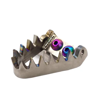 CNC Aerospace Titanium  Motorcycle Brake Tip for Brake Pedal Lever