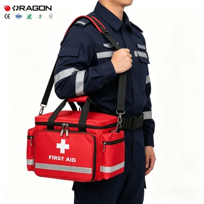 Dragon Premium Waterproof Compact Trauma Trousse Soin Service Entretien Convenient Medical First Aid Kit for Any Emergencies
