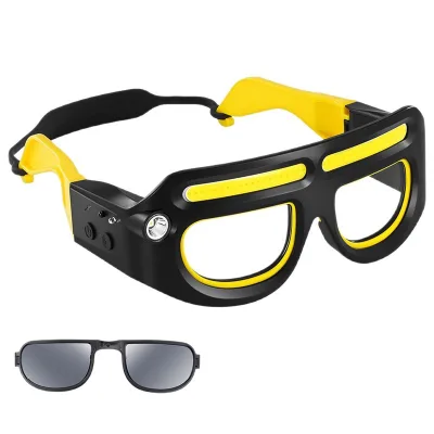 High-Intensity Smart Eye Headlamp Waterproof 10W LED USB Charging Multi-Functional for Night Fishing & Cycling Outdoor Use