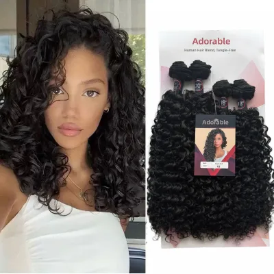 2026 New Model 4X SPain Curls European and African Synthetic Hair Curtain Wigs Spain Long Curly  Factory Wholesale