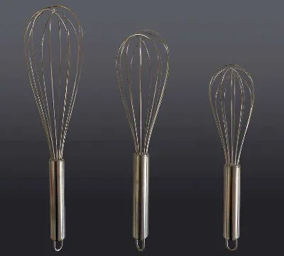 Stainless Steel Egg Beaters Whisk 12"