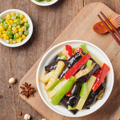 Wholesale Multiflavour Popular Chinese Prepared Dishes Three Fresh Vegetables Gourmet Food Convenient Instant  Food