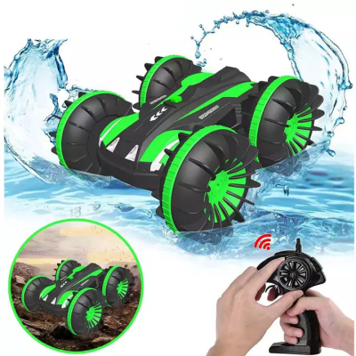 4 Wheel Land and Water Radio Rc Stunt Toy Car 360 Racing Stunt Car Radio Remote Control Cars