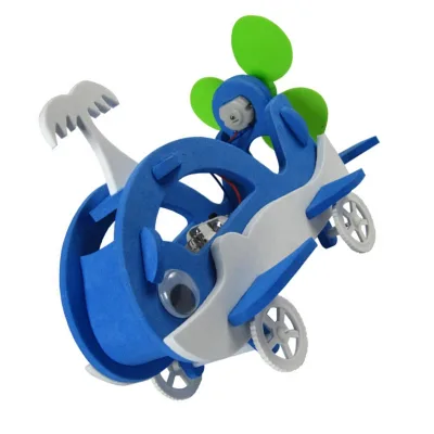 2024 New DIY Amphibious Vehicle Ship Orca Robot Toy Educational Science Building STEM Projects Wholesale
